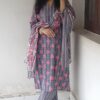 Bold Blossom Set (Kurti, Pant, Dupatta) - Image 6